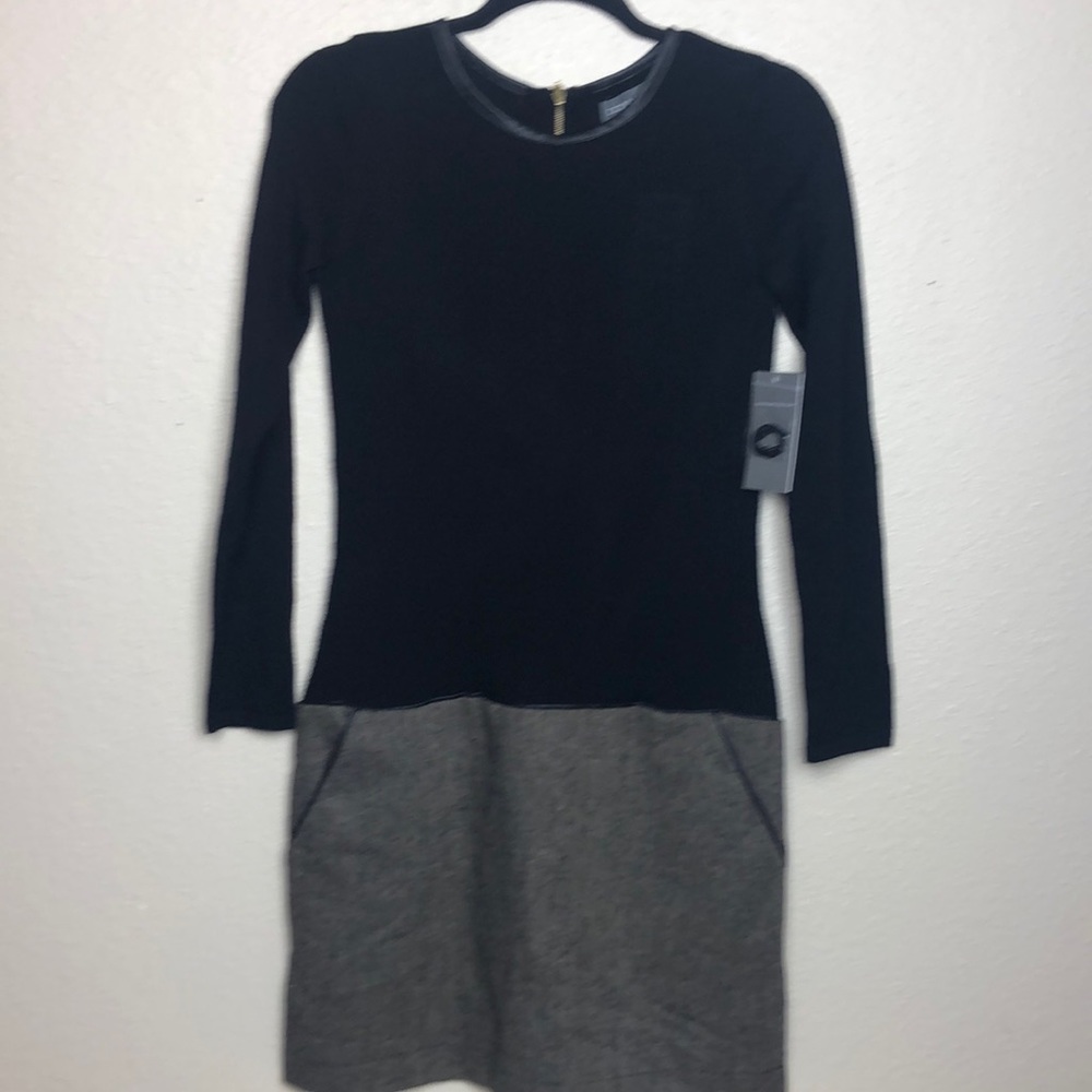 NWT DONNA RICCO Drop-waist Dress with Pockets XS
